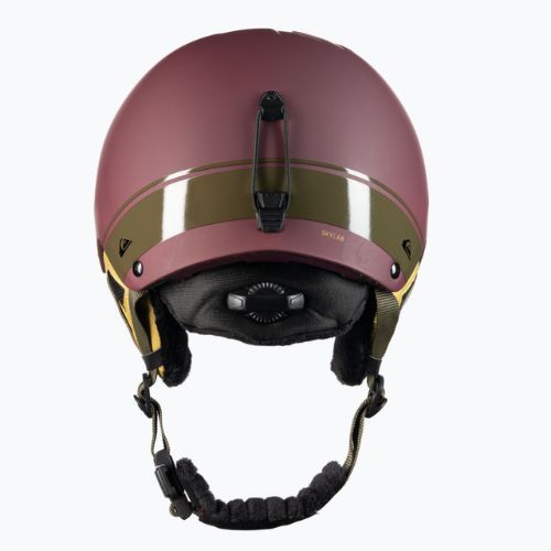 Quiksilver Skylab SRT casco da snowboard rrg0/ruby wine