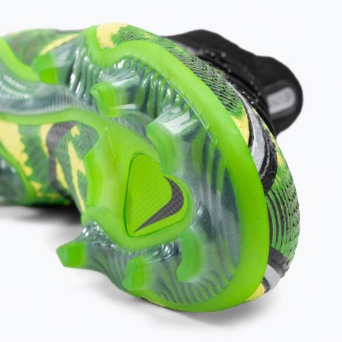 Uomo Nike Phantom GT2 Elite DF SW FG scarpe da calcio nero / platino metallico / verde sciopero
