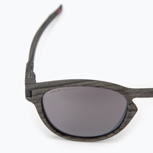 Occhiali da sole polarizzati Oakley Latch woodgrain/prizm black