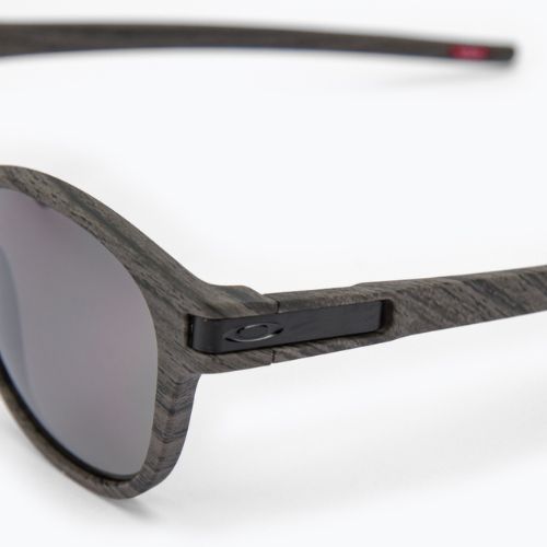 Occhiali da sole polarizzati Oakley Latch woodgrain/prizm black