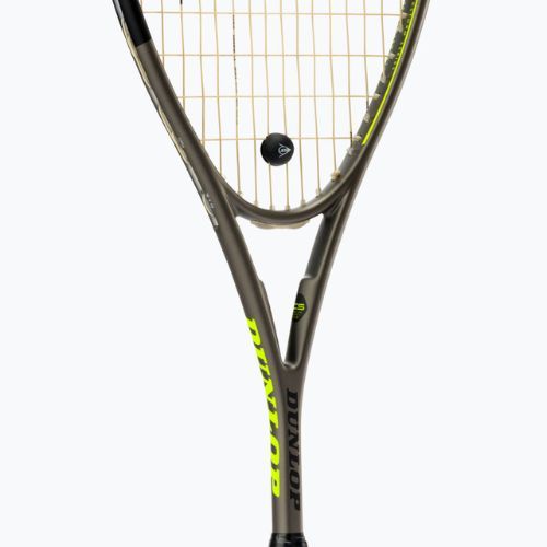 Racchetta da squash Dunlop Sq Blackstorm Graphite 5 0 grigio-giallo 773360