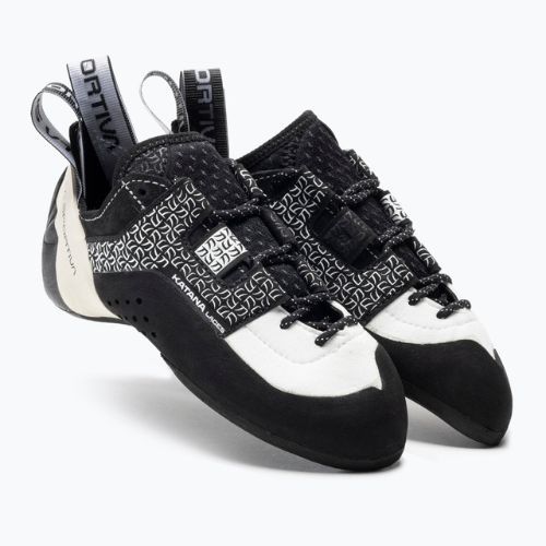 Scarpa da arrampicata da donna La Sportiva Katana Laces bianco/nero
