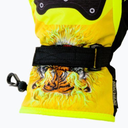 Guanti da sci per bambini Level Junior goldenrod