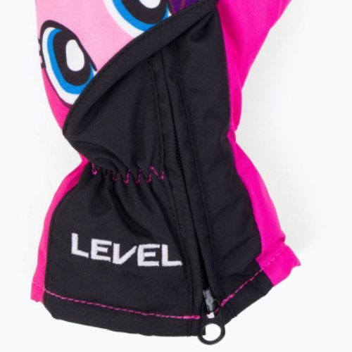 Level Lucky Mitt 2021 pk guanto da sci per bambini arcobaleno