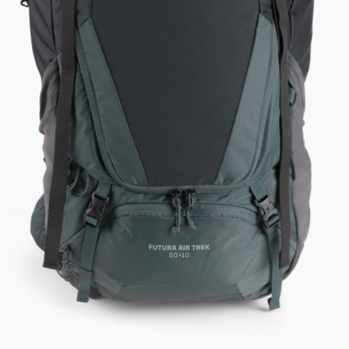 Zaino da trekking deuter Futura Air Trek 50 + 10 l nero/grafite