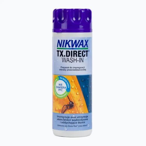 Nikwax Tech Wash + TX-Direct 2 x 300 ml Kit impermeabilizzazione abbigliamento