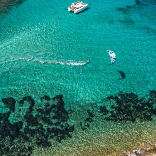 Kitesurf DUOTONE Evo SLS menta/viola