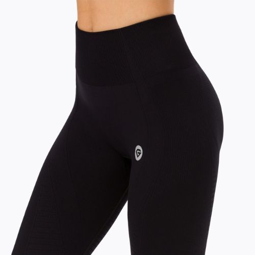 Leggings da allenamento da donna Gym Glamour Seamless nero