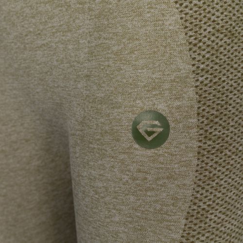 Leggings da allenamento donna Gym Glamour Fusion kaki