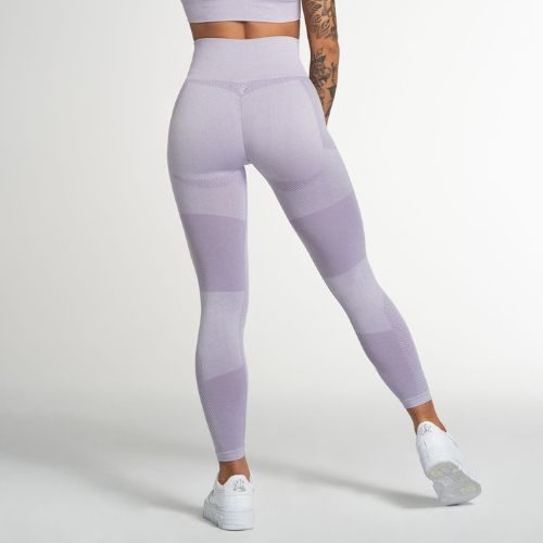 Leggings da allenamento da donna Gym Glamour Fusion lavanda
