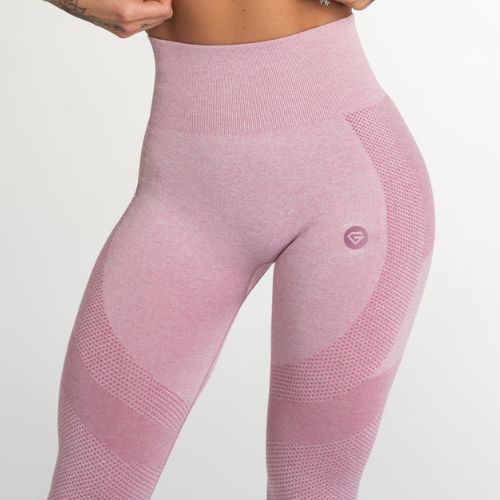 Leggings da allenamento donna Gym Glamour Fusion rosa