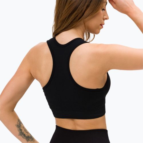Reggiseno fitness Gym Glamour Push Up nero