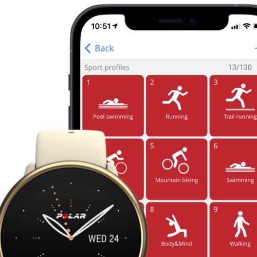 Orologio Polar Ignite 2 rosa