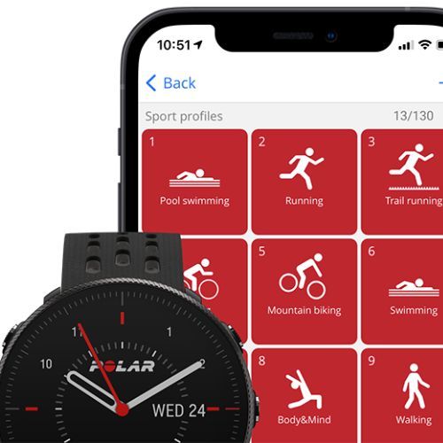 Orologio Polar Vantage M2 Marrone