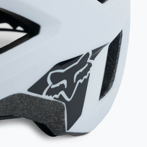 Fox Racing Mainframe Trvrs casco da bici bianco