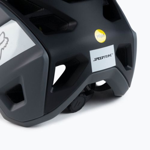 Fox Racing Speedframe Pro Blocked casco da bici nero