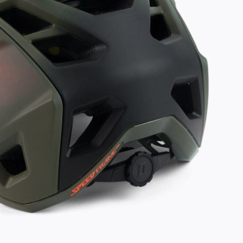 Casco da bicicletta Fox Racing Speedframe Pro Fade verde oliva