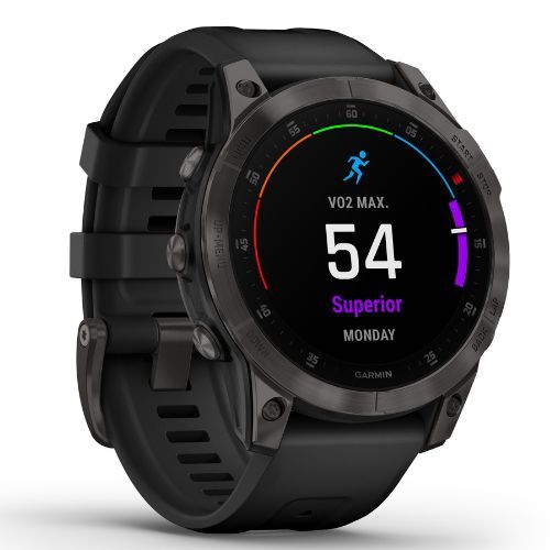 Garmin Epix 2 Sapphire HRM Elevate Ox orologio nero 010-02582-11