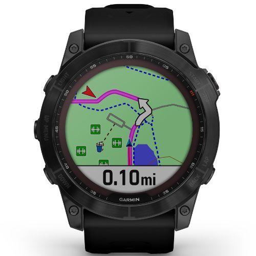 Garmin Fenix 7X Sapphire Solar Hrm Elevate Ox orologio nero 010-02541-23