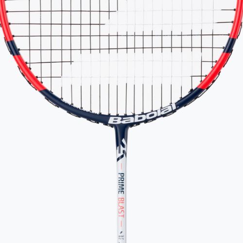 Racchetta da badminton Babolat Prime Blast Strung FC bianco/blu/rosso