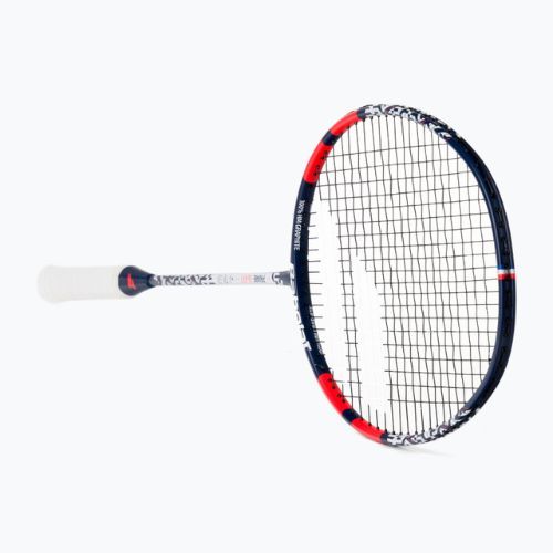 Racchetta da badminton Babolat Prime Blast Strung FC bianco/blu/rosso