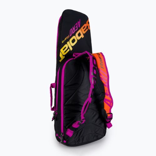 Zaino da tennis Babolat Pure Aero Rafa 32 l nero/arancio/viola