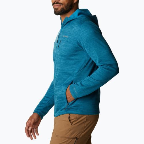 Felpa da trekking Columbia Maxtrail II deep marine heather uomo