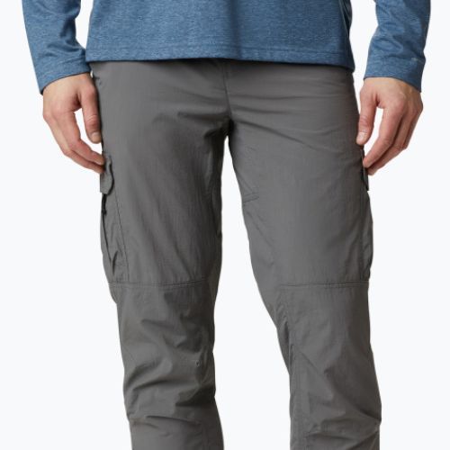 Columbia Silver Ridge II Cargo city pantaloni da trekking da uomo grigio