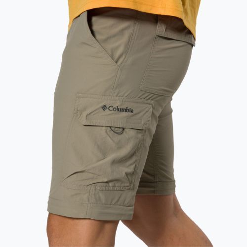Pantaloni da trekking Columbia Silver Ridge II Convertible tusk da uomo