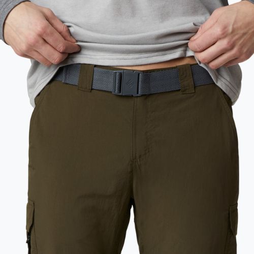 Pantaloni da trekking Columbia Silver Ridge II Convertible verde oliva per uomo