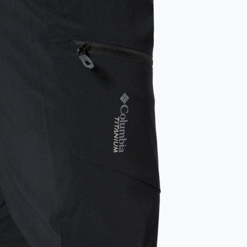 Pantaloni da trekking da uomo Columbia Titan Pass nero