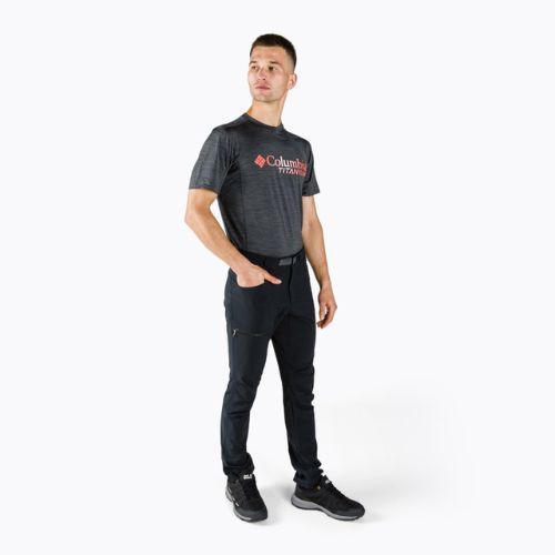 Pantaloni da trekking Columbia Titan Pass II Zero nero uomo