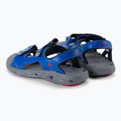 Columbia Techsun Vent X blu tempestoso/rosso montagna sandali da trekking per bambini