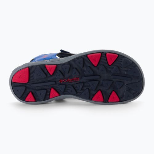 Columbia Techsun Vent X blu tempestoso/rosso montagna sandali da trekking per bambini