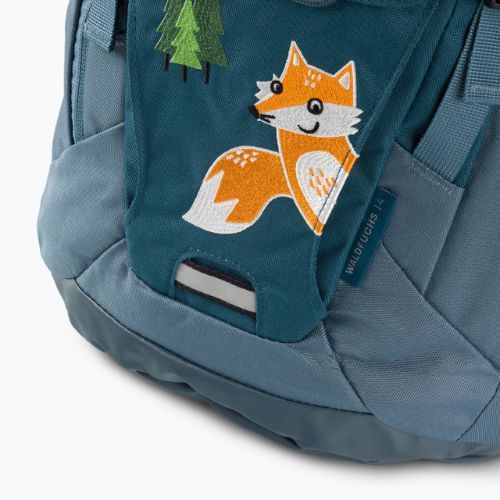 Zaino da trekking per bambini Deuter Waldfuchs 14 l arctic/slateblue