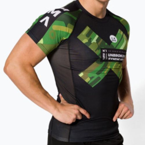 Rashguard da uomo KSW Camo nero