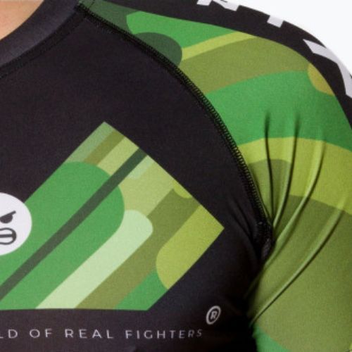 Rashguard da uomo KSW Camo nero