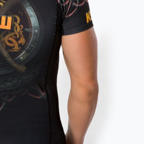 KSW Mad Viking Rashguard da uomo, nero