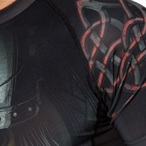 KSW Mad Viking Rashguard da uomo, nero