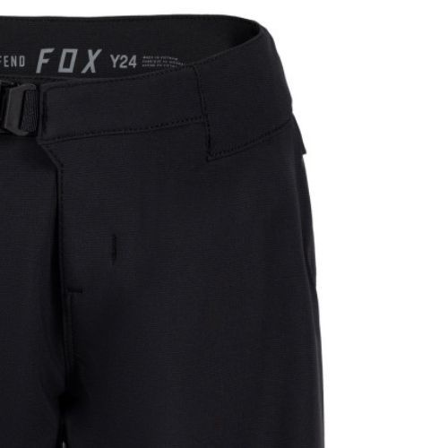 Pantaloncini da ciclismo Fox Racing Defend da bambino, nero
