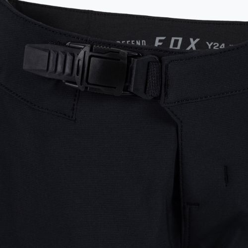Pantaloncini da ciclismo Fox Racing Defend da bambino, nero