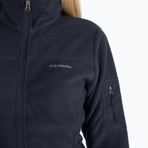Felpa in pile Columbia Fast Trek II donna nero