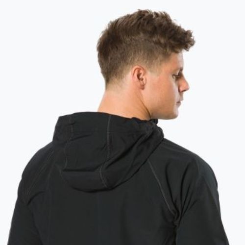 Giacca Columbia Tall Heights con cappuccio Softshell da uomo, nero