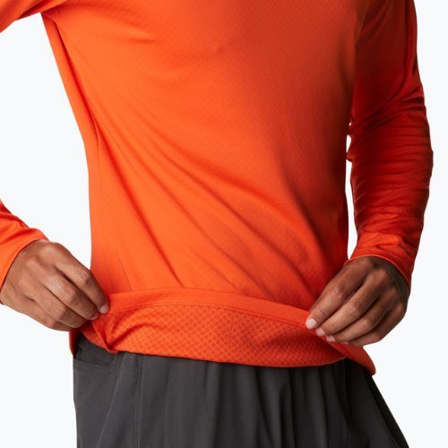 Columbia Zero Rules manica lunga trekking uomo quarzo rosso
