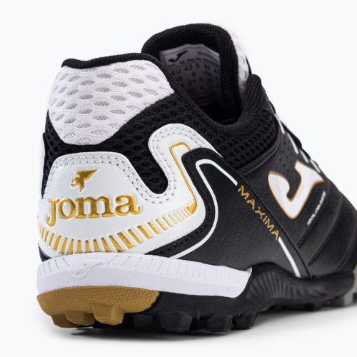 Scarpe da calcio Joma Maxima TF da uomo, nero