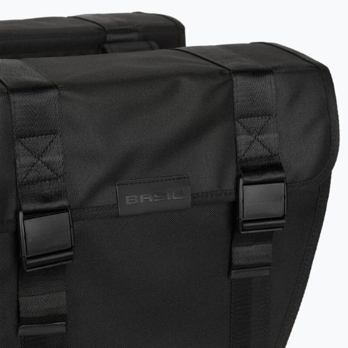 Basil Tour Double Bag borsa da bici 28 l nero