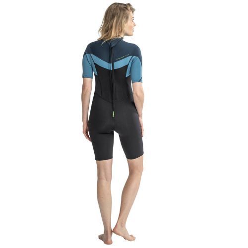 Muta da donna JOBE Sofia 3/2 mm Shorty blu notte