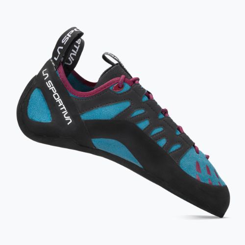 Scarpa da arrampicata La Sportiva Tarantulace topazio/rosso/prugna da donna