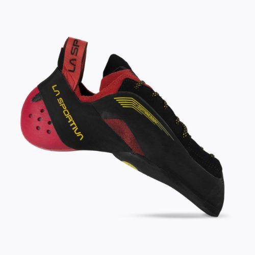 Scarpa da arrampicata La Sportiva Testarossa rosso/nero da uomo