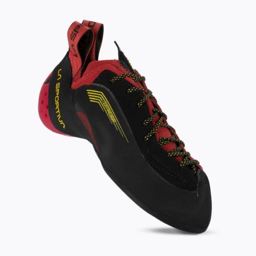 Scarpa da arrampicata La Sportiva Testarossa rosso/nero da uomo